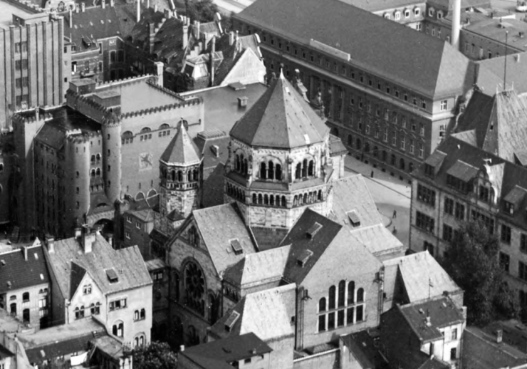 Bild der Synagoge in Düsseldorf